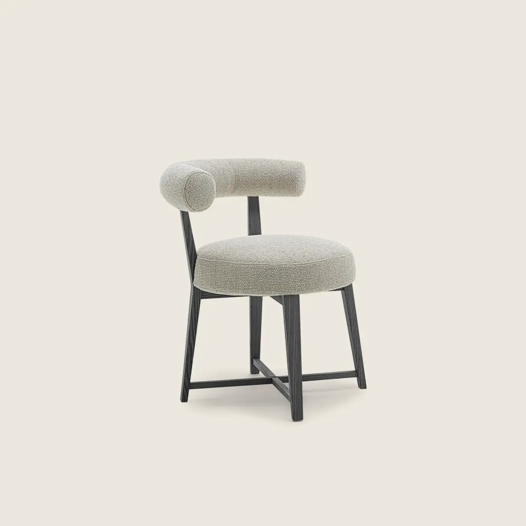 Justine Dining Chair - Beige Oak
